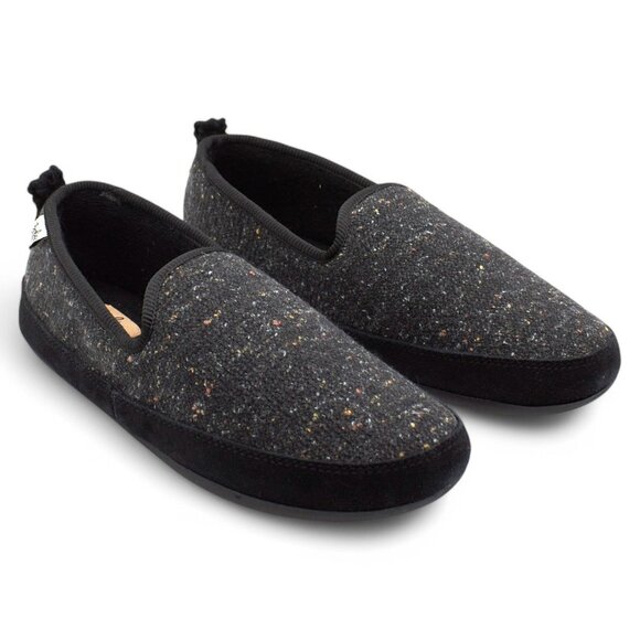 Paradise Womens Slip on Round Toe Moccasin Slippers - Picture 1 of 8